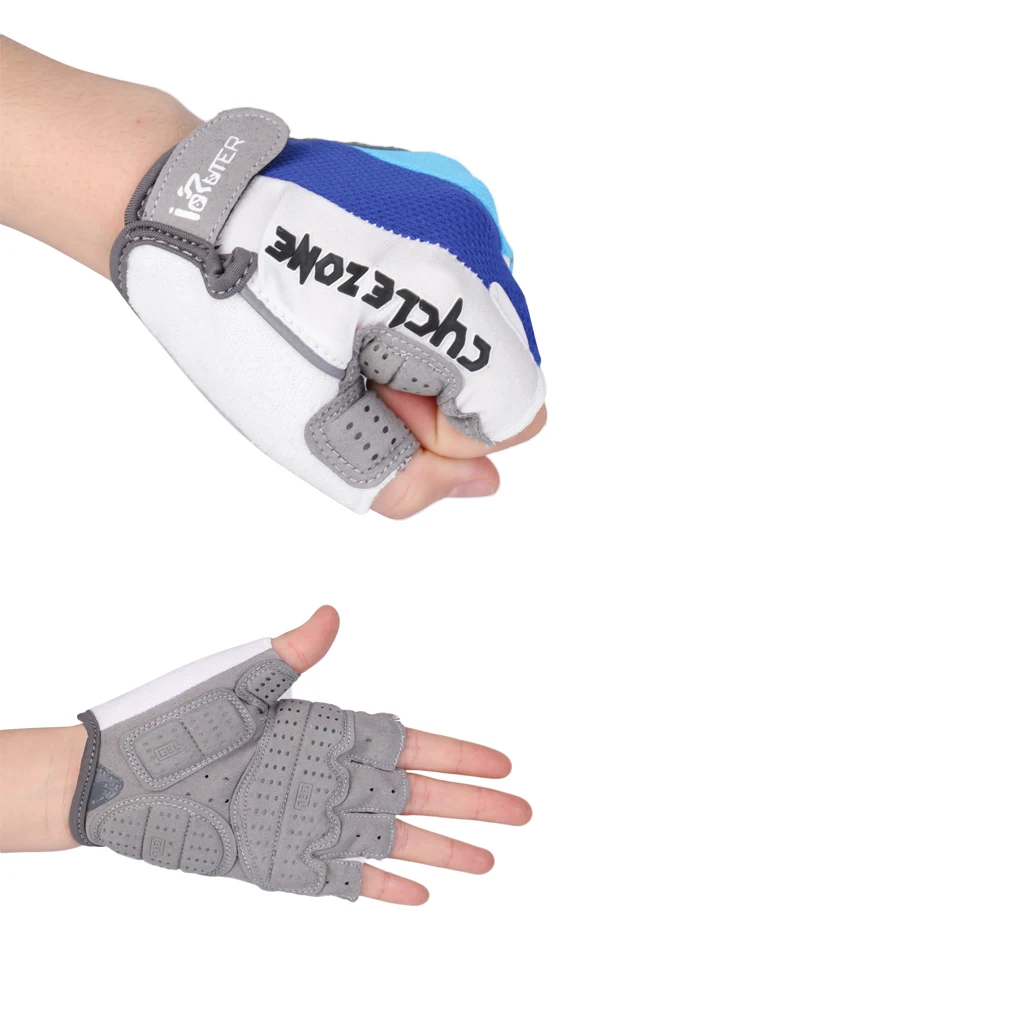 Спортивные перчатки для езды на велосипеде мотоцикле из микрофибры гелевые