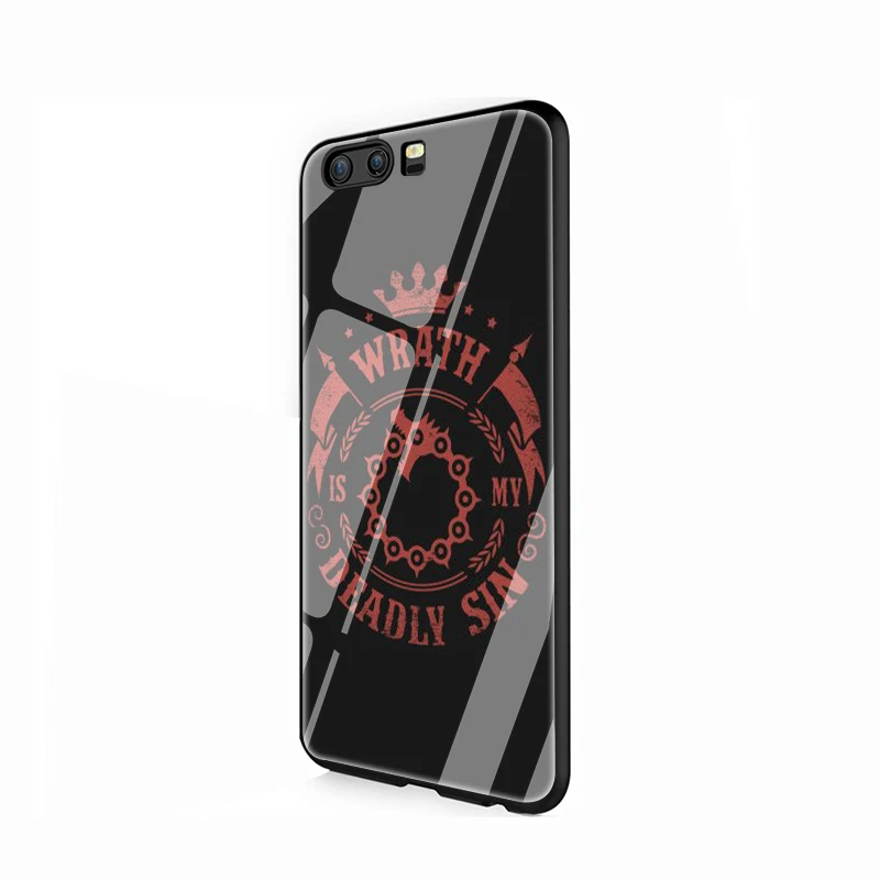 G2 Телефон EWAU seven deadly sins из закаленного стекла чехол для Huawei P10 P20 P30 Lite Pro P Smart - Цвет: G2