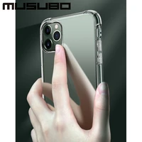 musubo clear case for iphone 11 pro max xr x luxury back cover case for iphone 8 plus 7 plus 6 6s shockproof silicone protection