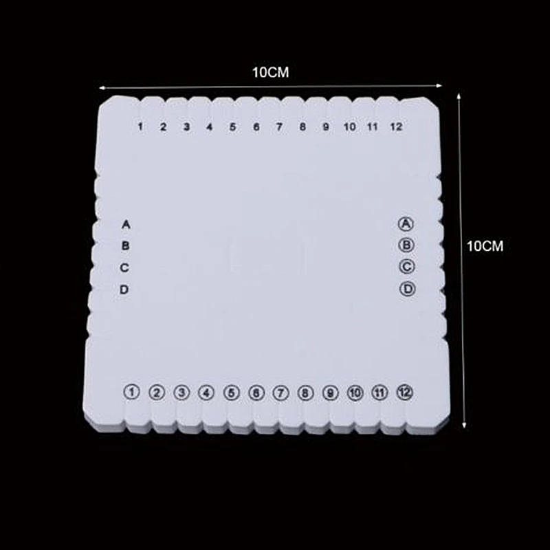 2 шт. круглый квадратный Kumihimo шнур для бисероплетения диск/диск плетеная пластина