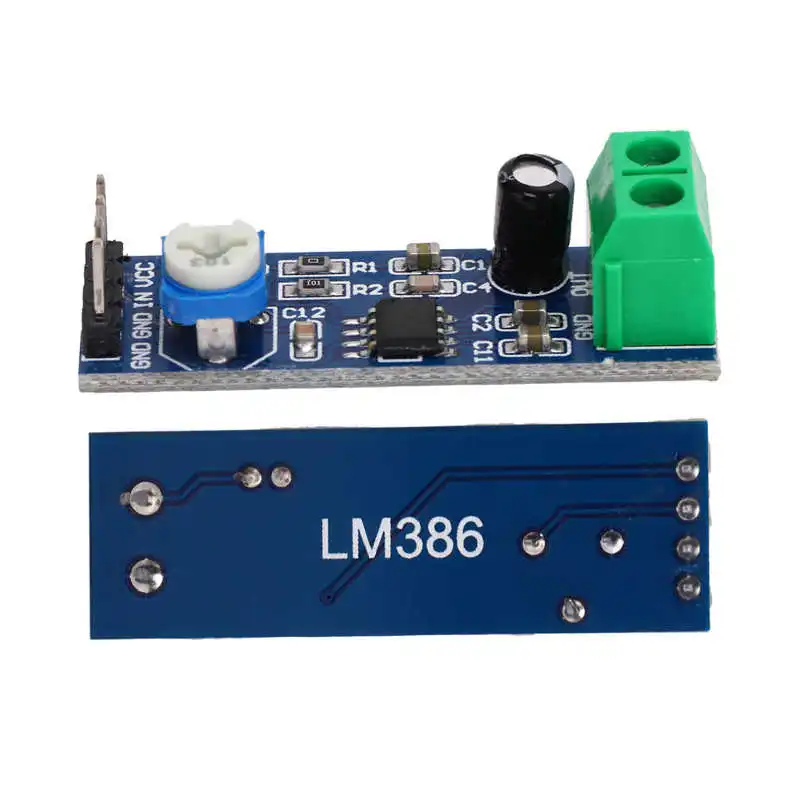 

camera motherboard motherboard parts LM386 Power Amplifier Board 200 Times Gain Mono Audio Power Amplifier Module 5V-12V