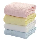 6 слоев марлевого мягкого детского одеяла, хлопковая муслиновая бандана, Пеленальное Одеяло, банное полотенце, товары для младенцев