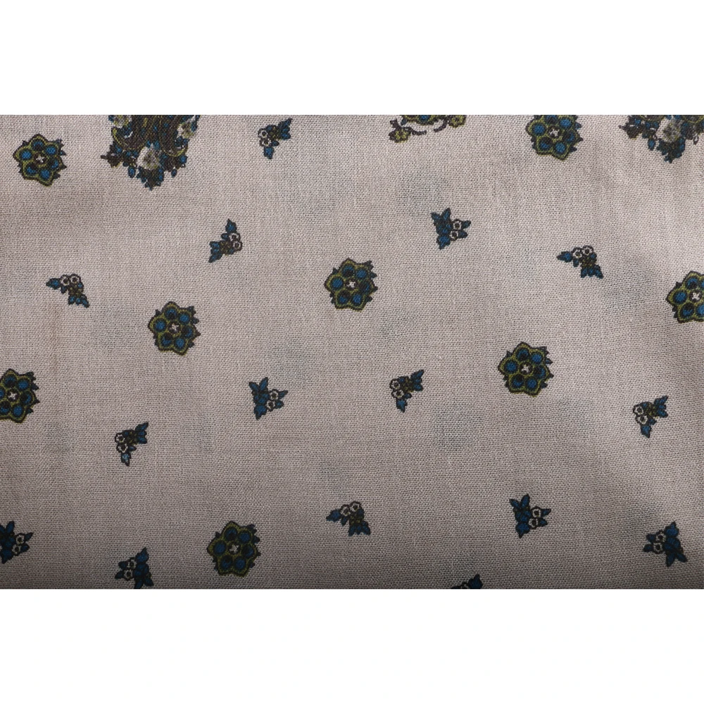 Модный шарф для женщин шали с цветочным принтом палантины треугольная бандана