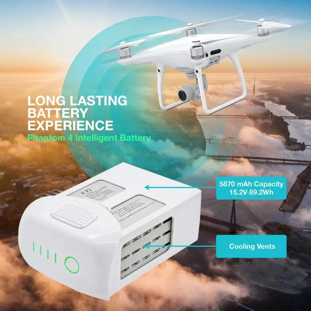 

15,2 5870 LiPo DJI Phantom 4 /Advanced/4Pro FPV RC Drone