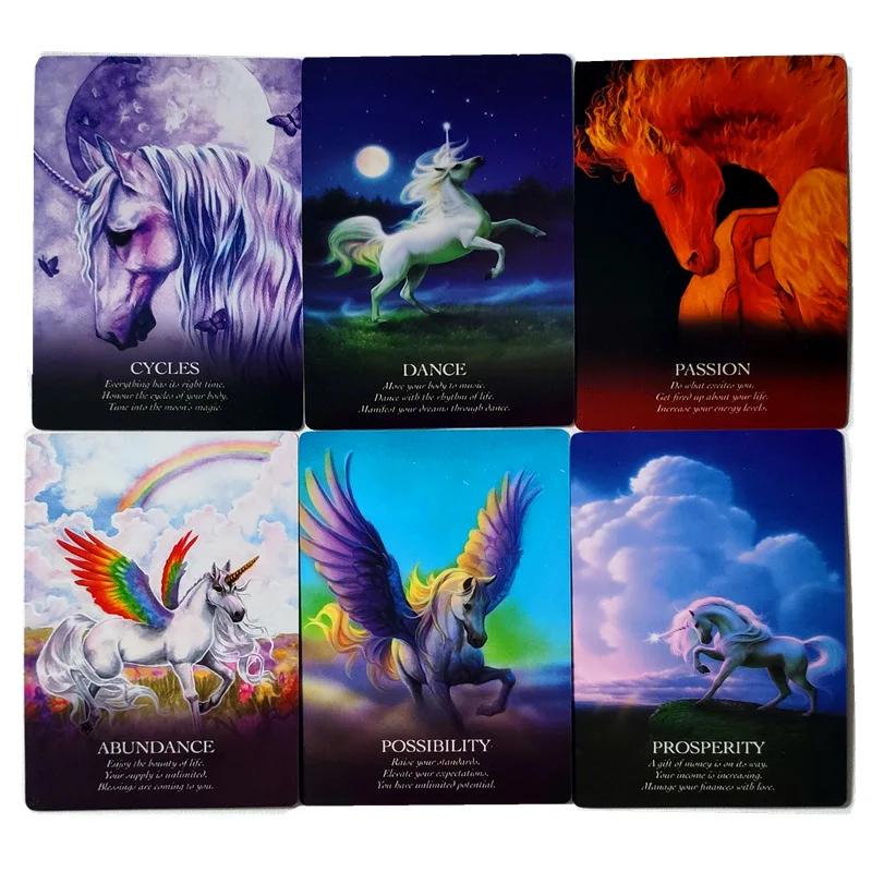 Новые карты для чтения Fate lenormand Oracle карты для загадочных фортун карты Для Таро для гадания Fate unicorn карты для oracle FT014