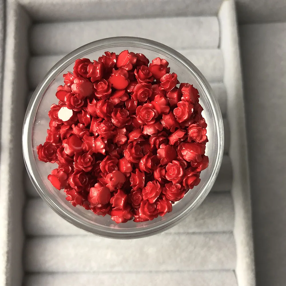 Стразы в виде Розы 4 мм 6 украшения для ногтей своими руками много цветов модные