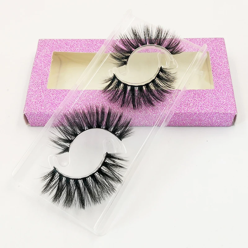 iflovedekd 2 pairs Handmade natural false eyelashes 3D Faux Mink Hair Makeup Extension Tools Thick False Eyelash | Красота и здоровье
