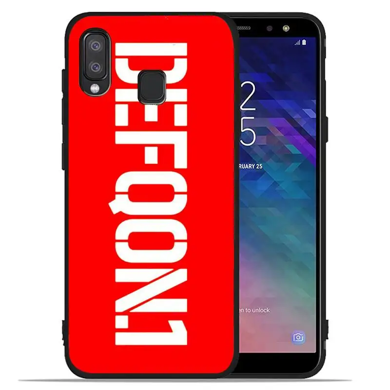 

Defqon.1 Festival Soft Silicone Black Phone Case for Galaxy J2pro J4 J5 J6 J7 plus J5 prime J72016 2018 M 10 20 30 funda Cover