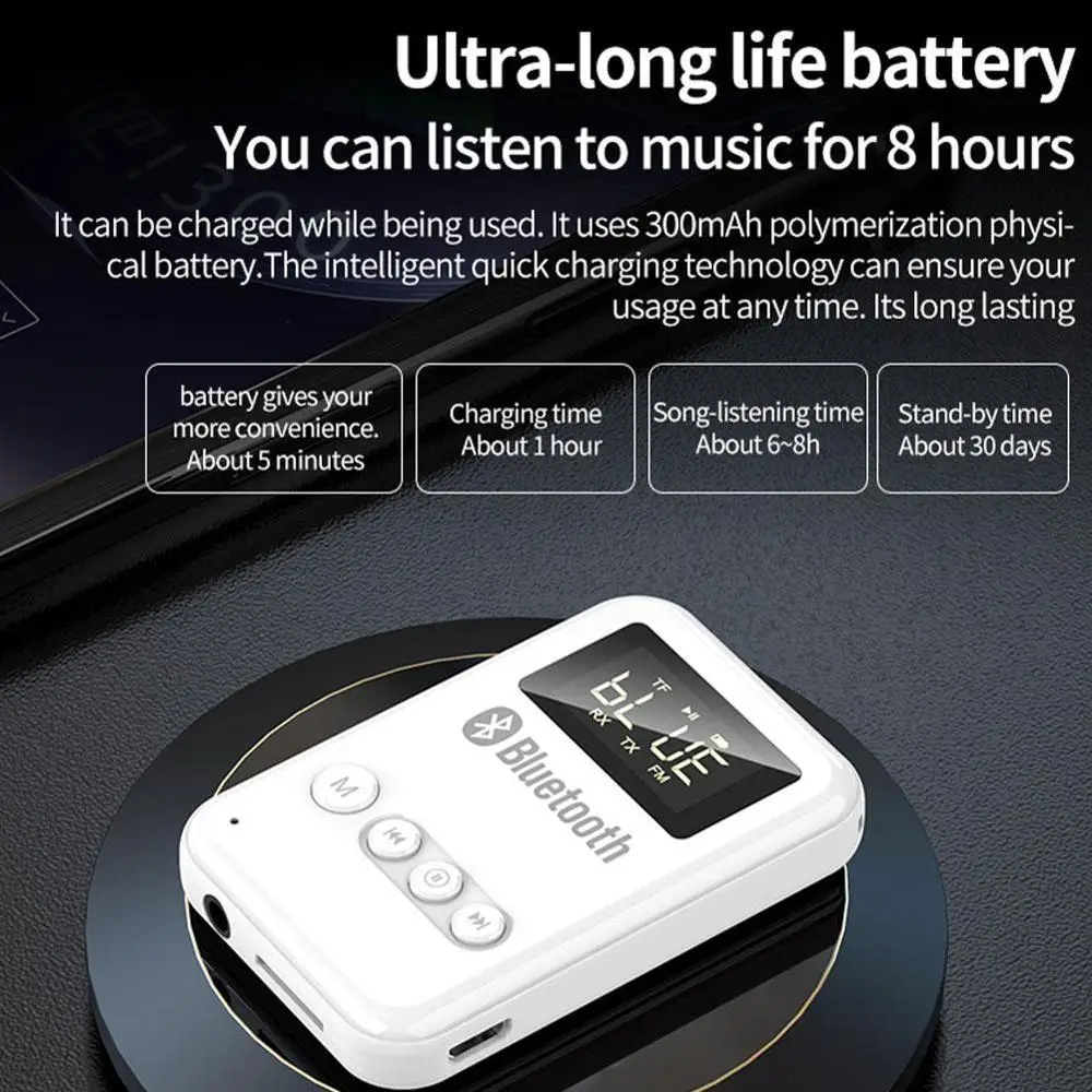 AUX Bluetooth ТВ ПК Автомобильный передатчик приемник беспроводной аудио музыкальный