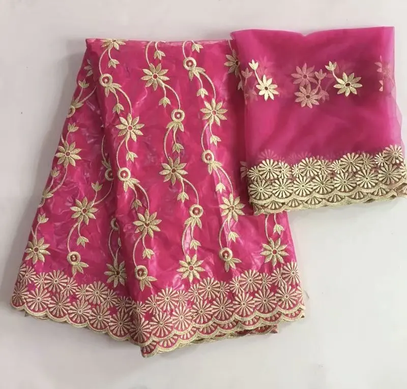 Африканская хлопчатобумажная вышитая австрийская Базен riche getzner африканская