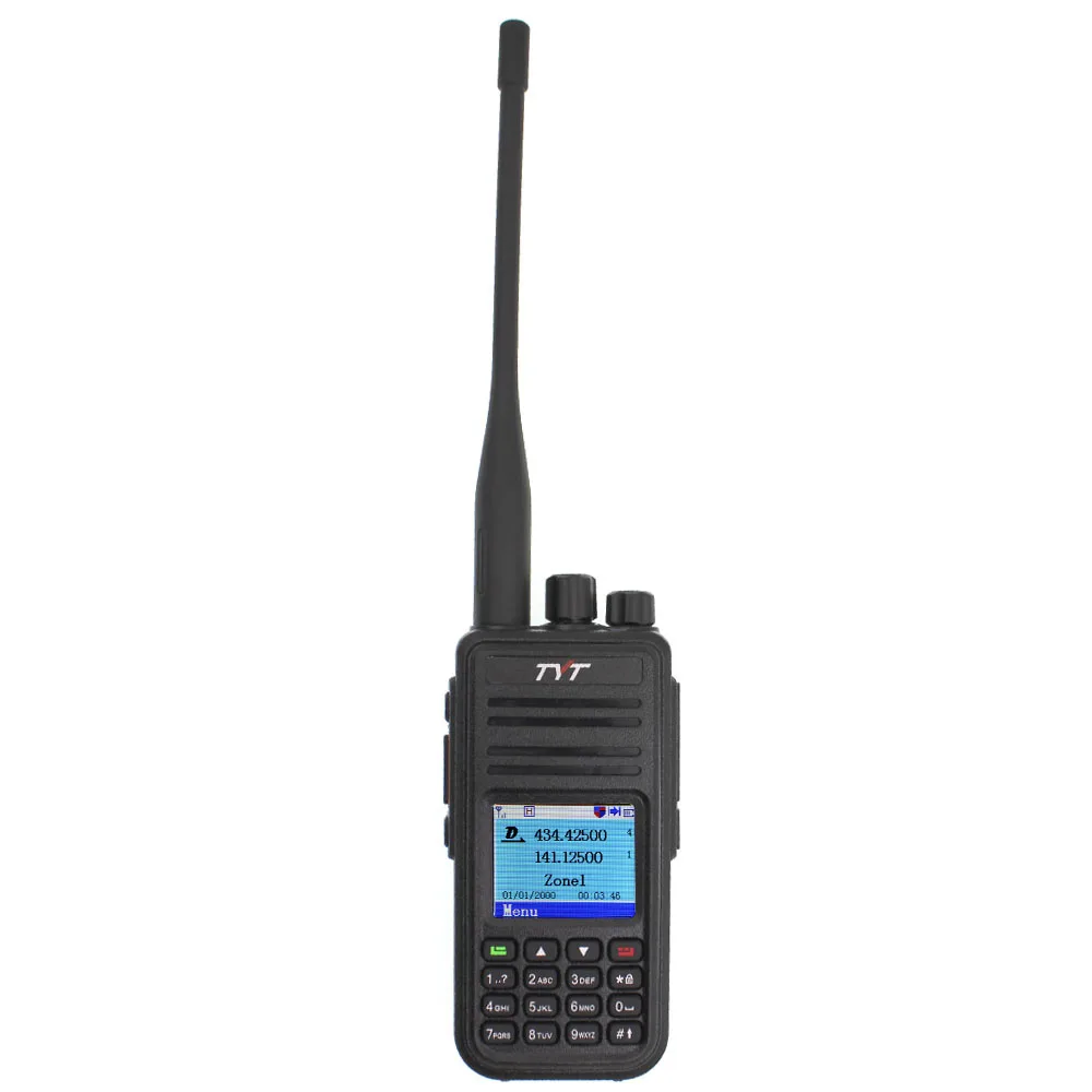 tyt md uv380 walkie talkie dmr radio md 380 vhf uhf digital two way radio transceiver dual time dlot free global shipping