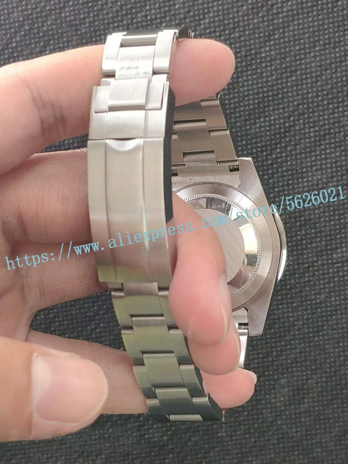 

2813 Red Sterile Dial Mens Watches Sapphire Glass Ceramic Bezel Stainless Steel Luminous Automatic Mechanical Watch Men