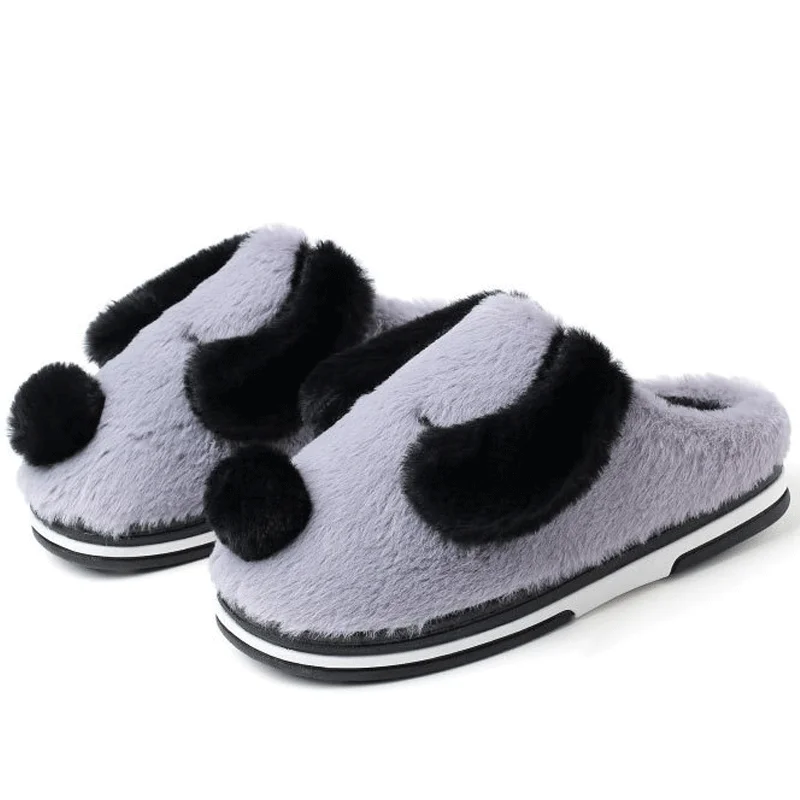 Новинка Женские зимние тапочки Домашняя обувь Нескользящие Удобные мягкие