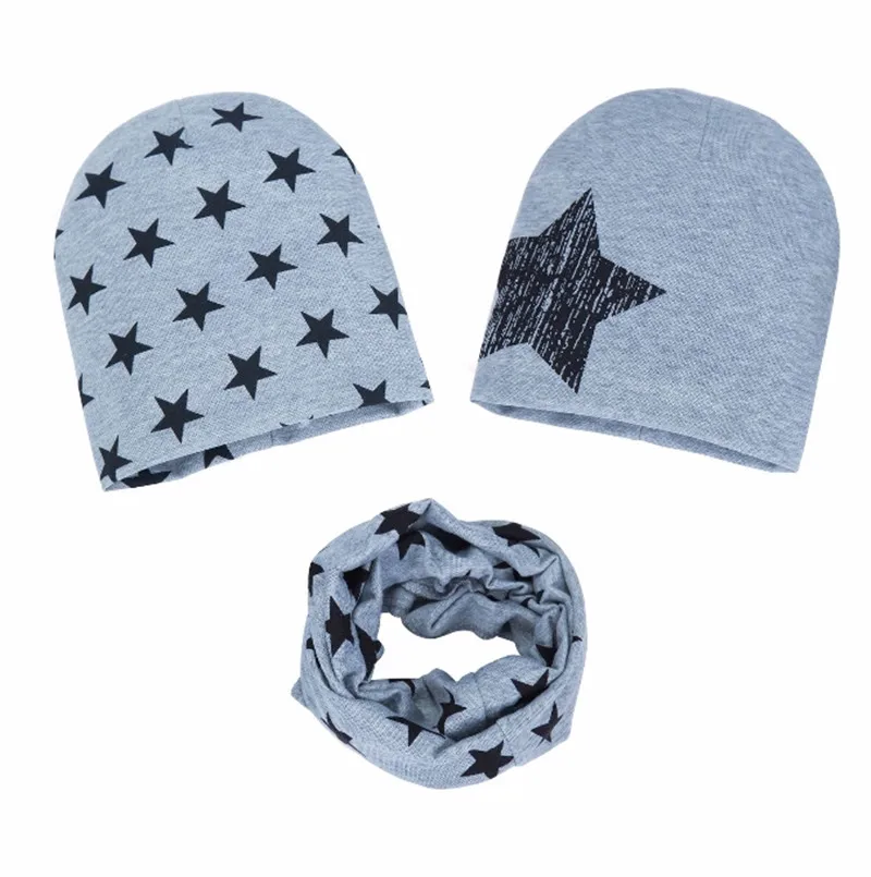 Шапка-бини для мальчиков и девочек с принтом 3 шт./лот | Детская одежда обувь