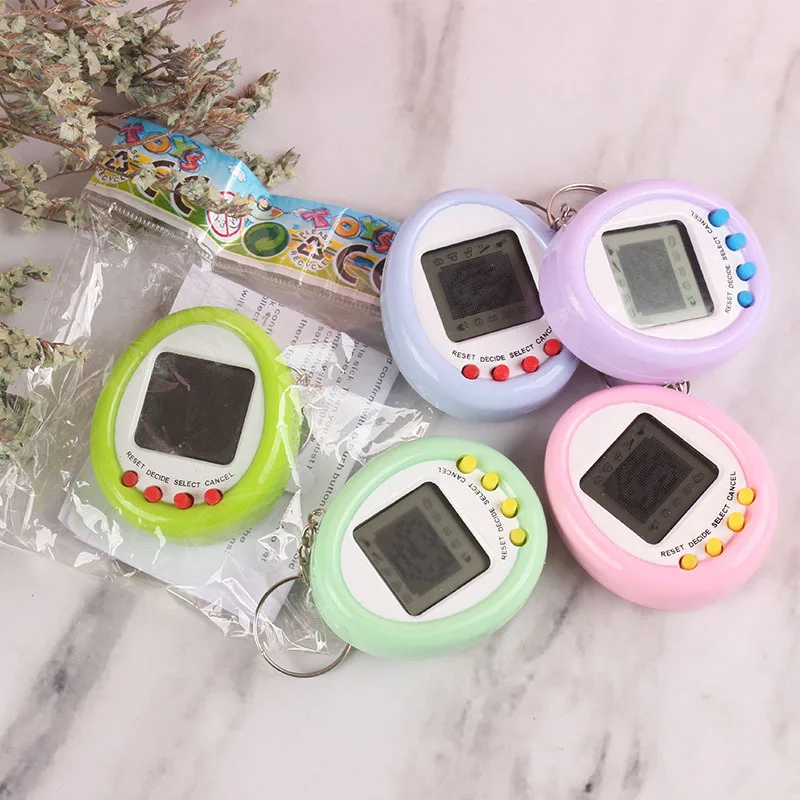 1PCs 90S Nostalgic Tamagotchi Electronic Pets Gift Keyring Educational Funny Virtual Cyber Pet Toy Gift Christmas Pets Toys