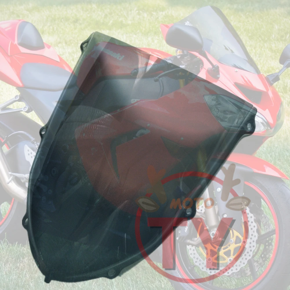 Ветровое стекло для мотоцикла Kawasaki ZX10R 2004-2005 ZX-10R 04 05 ZX 10R 2004 2005 дымчато-черное