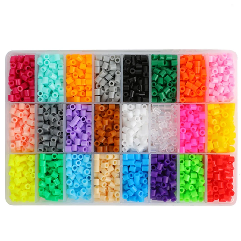 

5mm Beads Plastic Beads And Template Tool Fuse Bead Jigsaw Puzzle DIY Toy Kids Creating Handmade Craft Toy Gift