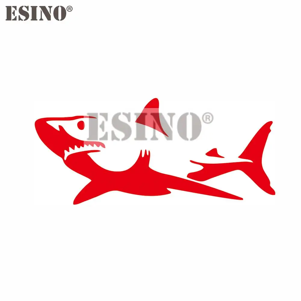 

Автомобильный Стайлинг забавная Акула декоративная наклейка мультфильм ПВХ 3D резьба кузова автомобиля Наклейка узор винил