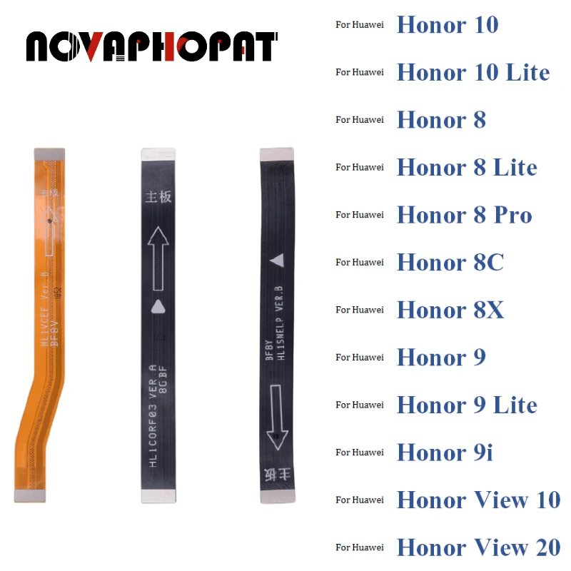 

Основная плата Материнская плата ЖК-дисплей Разъем гибкий кабель лента для Huawei Honor 10 20i 8 8C 8X 9 9X 9i 20 Lite Pro View