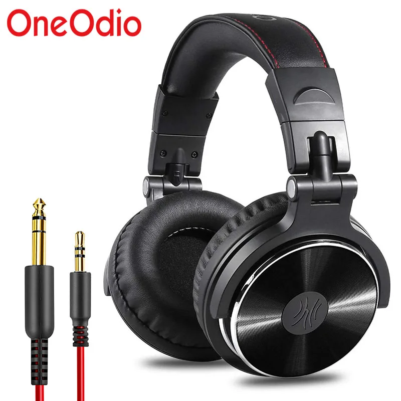 Oneodio Pro 10 Профессиональные студийные DJ наушники проводные HiFi игровая гарнитура с
