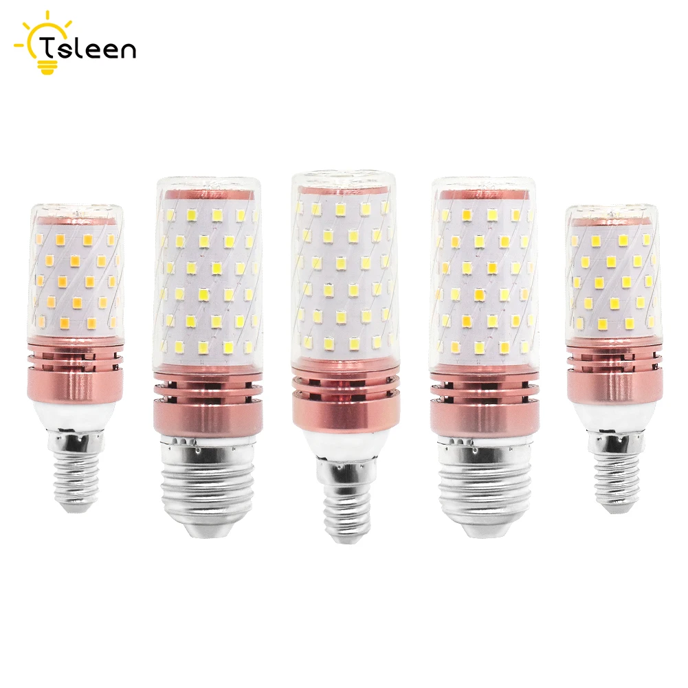 Светодиодная лампа кукуруза TSLEEN 110 220 В 2835SMD светодиодная E14 E27 60