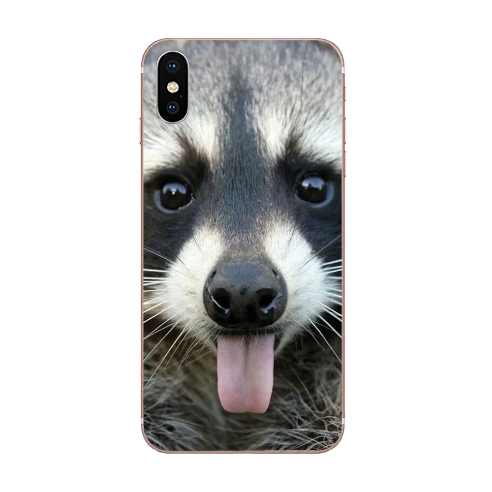 Детские с рисунком енота еноты резиновый для сотового чехол телефона Xiao mi 3 4 4C 4i 5