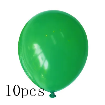 green 1 Набор воздушные шарики из латекса с животными Тигр Зебра собака для вечеринки в стиле сафари джунгли вечерние шары День рождения Декор Детские шары ко дню рождения - Цвет: green