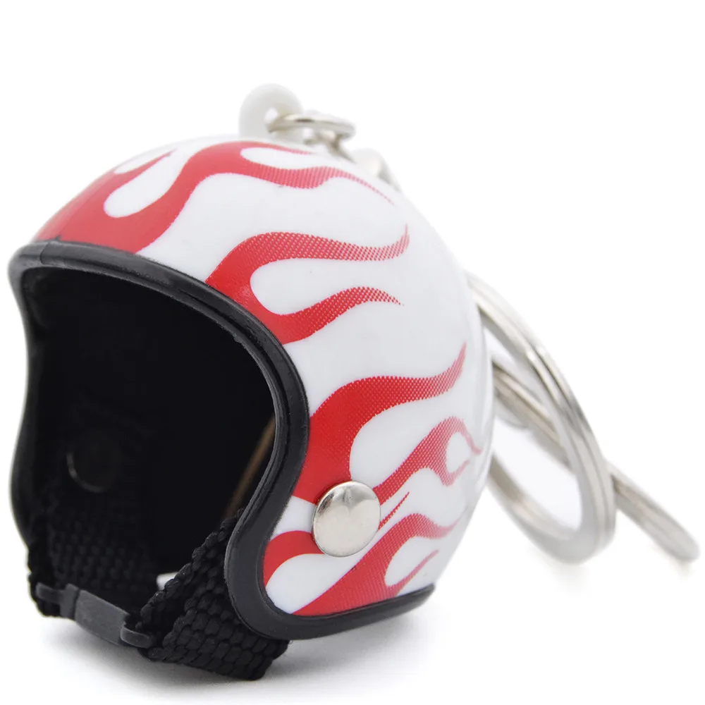 

Модный мотоциклетный брелок в виде шлема, украшение для автомобиля, мотоцикла, Классический брелок, аксессуары для отделки