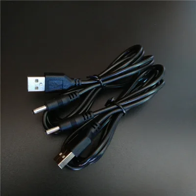 Оптовая продажа USB порт 3 5*1 35 5 в мм внутренний кабель питания с бочонком