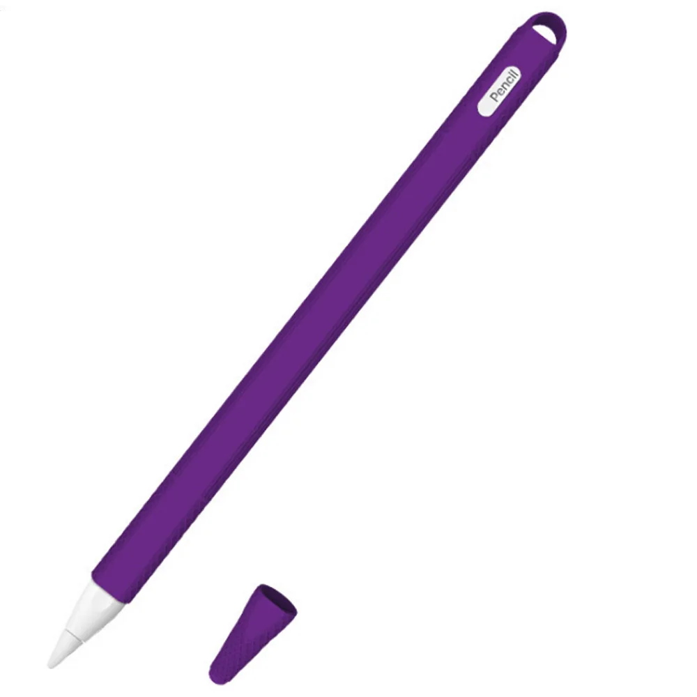 04 pencil 2 zi Для Apple Pencil 2 Чехол Мягкий силиконовый держатель стилус чехол совместимый для Apple Ipad планшет стилус защитный чехол - Цвет: 04 pencil 2 zi
