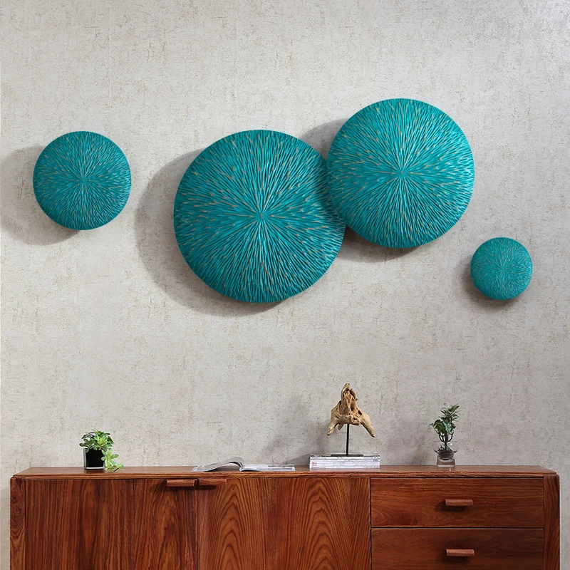 

TT Jingquan New Chinese Style Living Room Wall Decoration Wall Decoration Pendant Sofa Background Wall Decoration Hallway Wall