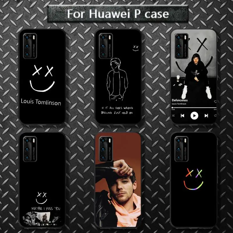 

One Direction Louis Tomlinson Phone Case for huawei P40 pro lite P8 P9 P10 P20 P30 psmart 2019 2017 2018