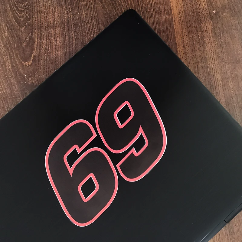 Три ratels FTC 717 # винил Стикеры наклейка черного цвета (красный контур) quare шрифт