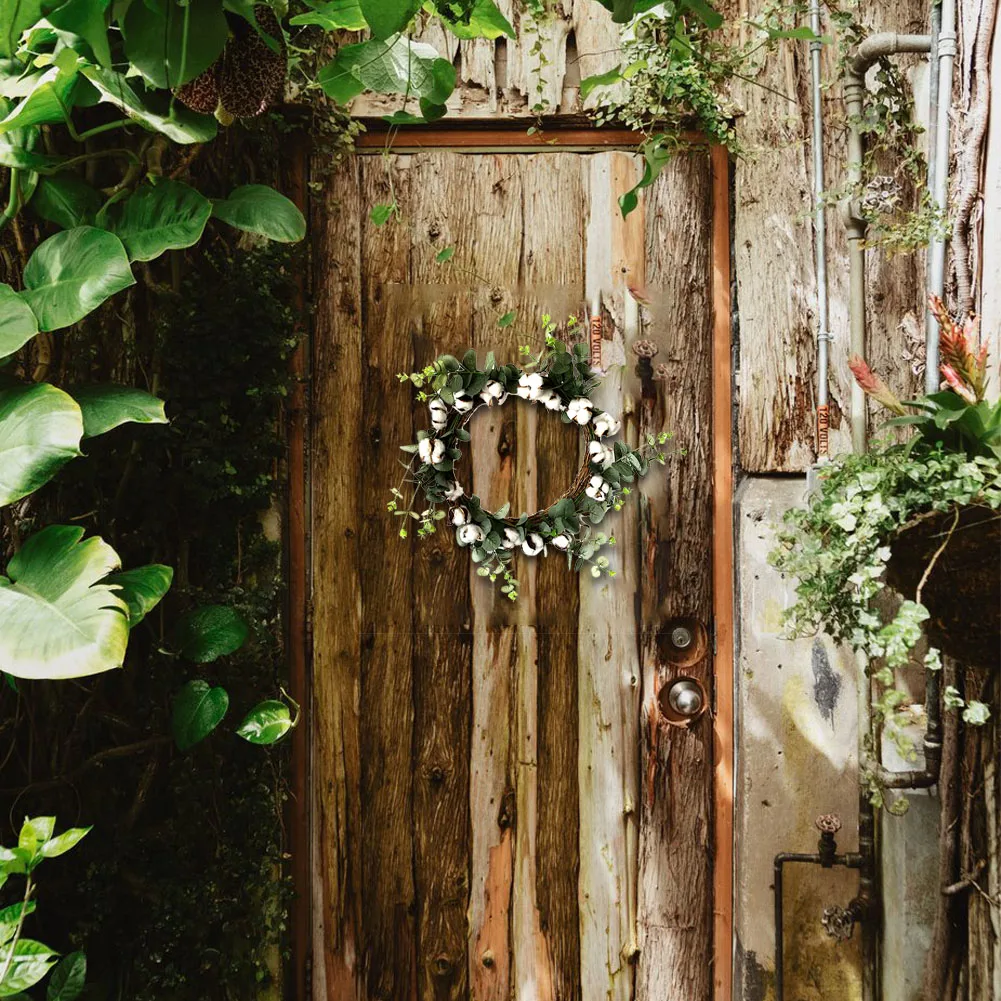 Праздничные украшения на Хэллоуин Рождество DIY дома двери висячие венок окна