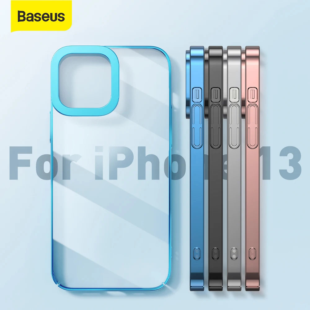 

Baseus Phone Case For iPhone 13 Pro Protector Transparent Phone Cover For iPhone 13 Pro Max Back Lens Protection Cover Case