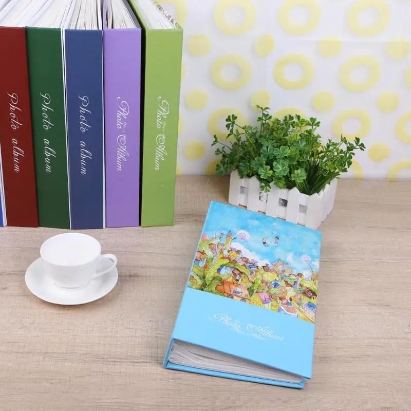 300 листов семейный фотоальбом скрапбук книга памяти Свадебный ребенка для