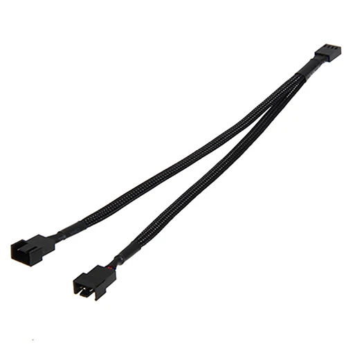 4Pcs 4 pin fan splitter PWM To Dual Computer Case Fan Power Y-Splitter Adapter Cable | Компьютеры и офис