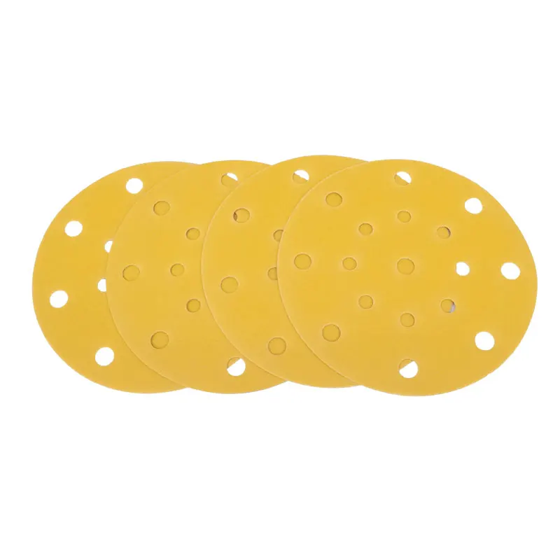 10 шт. 150 мм песок Бумага круглый Форма шлифовальные диски на застежке липучке