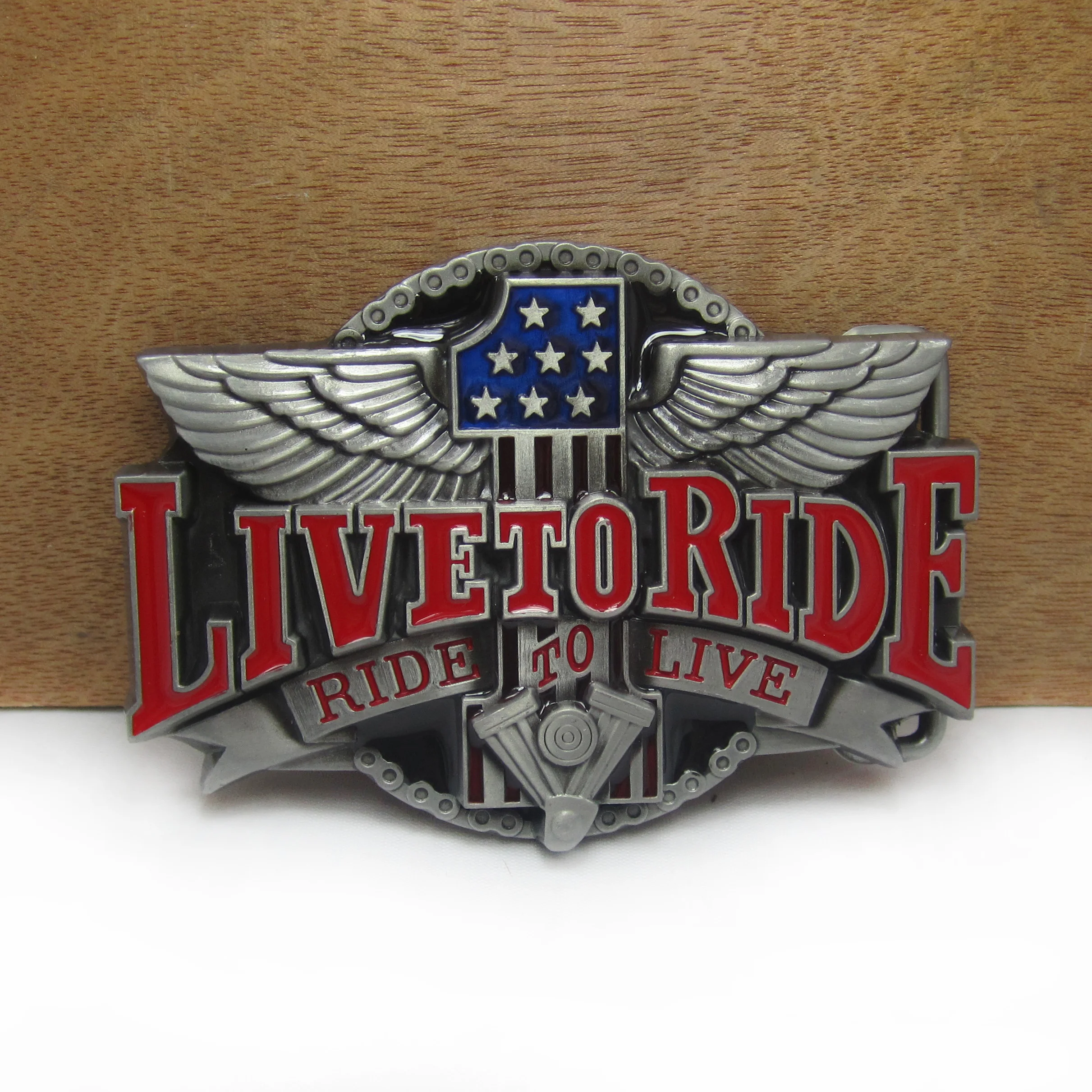 Пряжка мужская из цинкового сплава ширина 4 см |