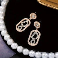 lats bijoux new korean geometric pearl dangle earring simple square earrings for women 2020 brincos female fashion jewelry