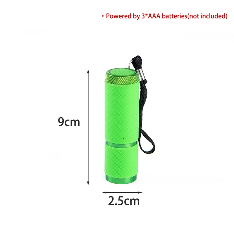 

Portable Mini UV 9 LED Purple Light Machine Tools Nail Dryer Curing Lamp Flashlight Torch For Gel Nail Polish Art Light Lamp