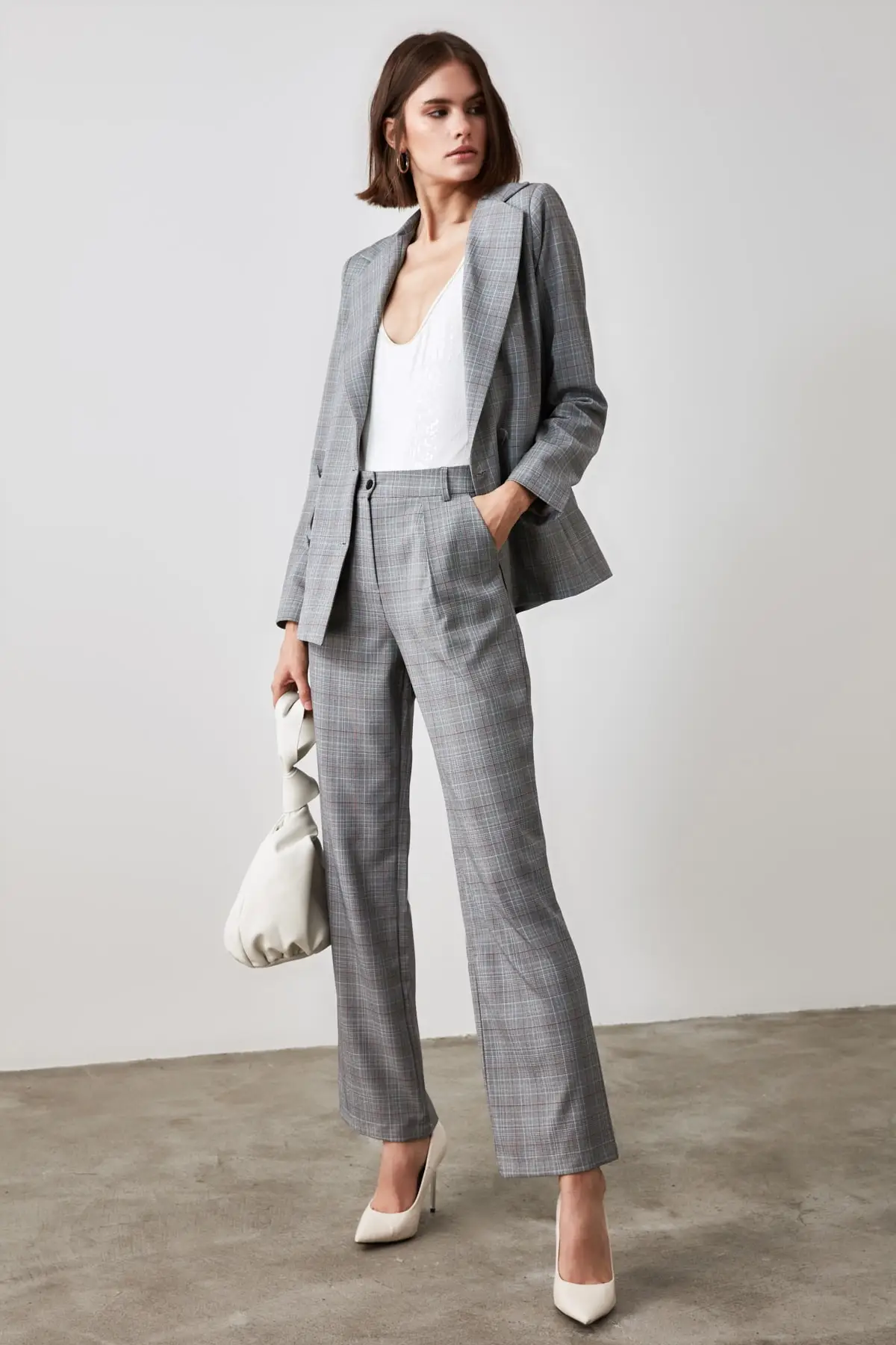 

Trendyol Plaids Pants TWOAW21PL0548