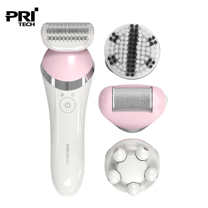 

Pritech BCM-1141 Multifunctional 4 In 1 Callus Remover Body Washing Dry Cleaning Dual-Use Pedicure Fast Charging Feet Hardness