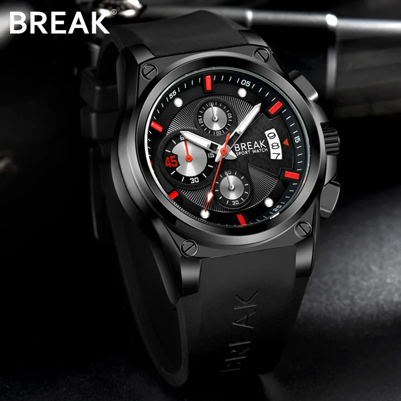 Часы наручные мужские кварцевые с календарем люксовые Популярные брендовые