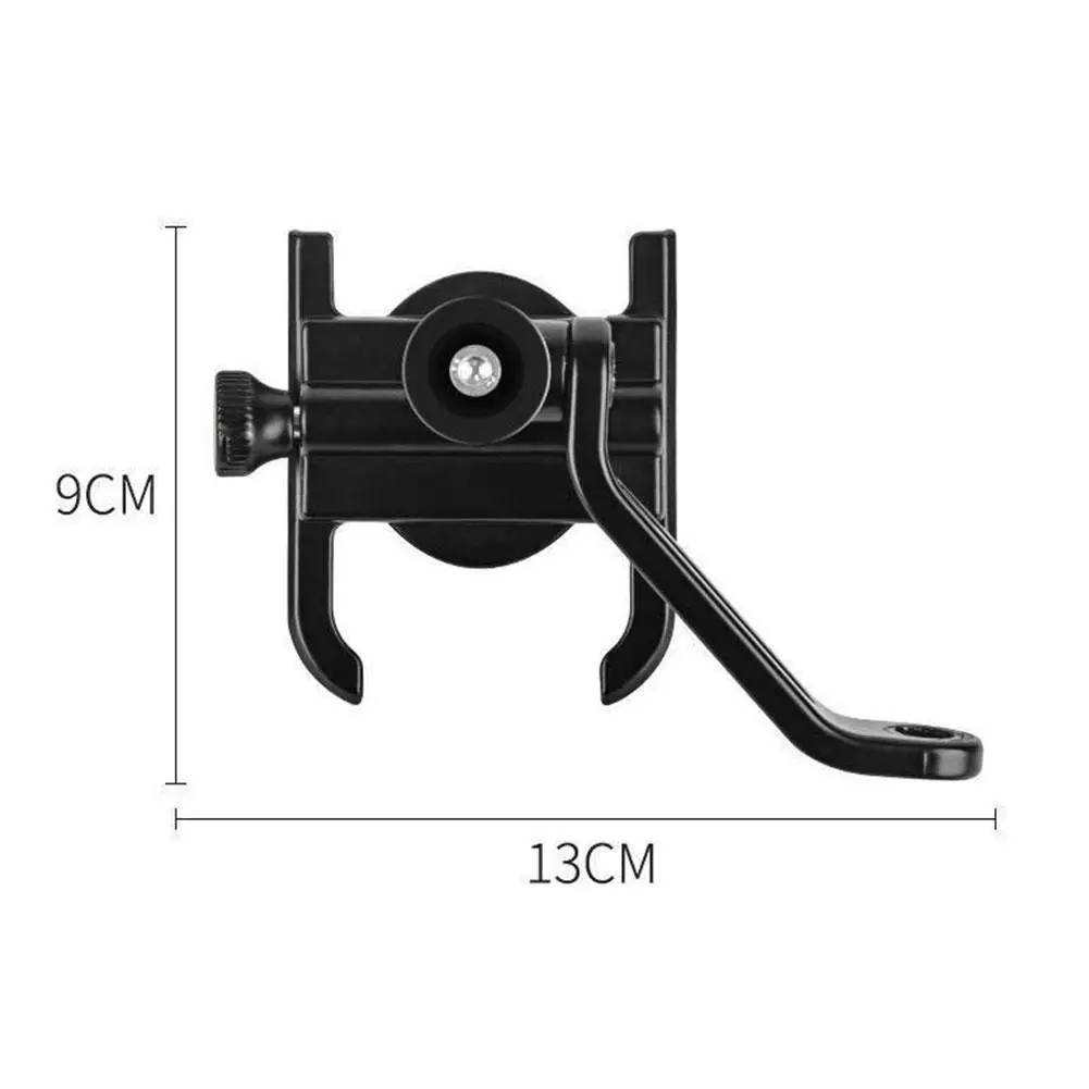 aluminum alloy motorcycle bike phone holder bicycle gps bracket bike support clip mirror bicycle handlebar mobile phone holder free global shipping
