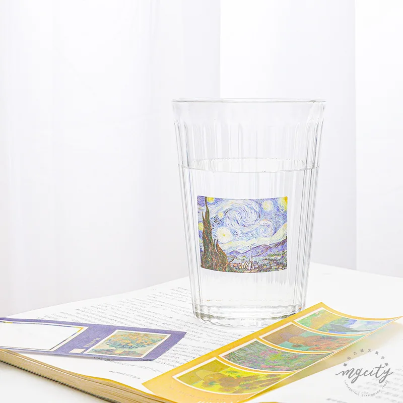 Мохамм 3 листа серная кислота бумага плоская наклейка художественный музей