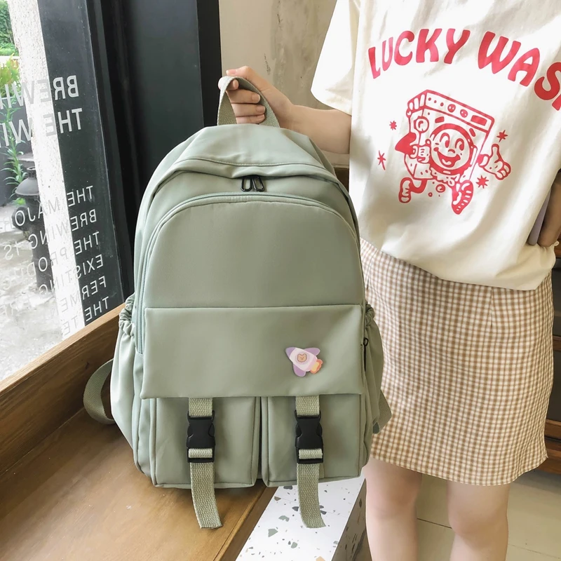 Рюкзак DCIMOR женский Нейлоновый вместительный Водонепроницаемый ранец с