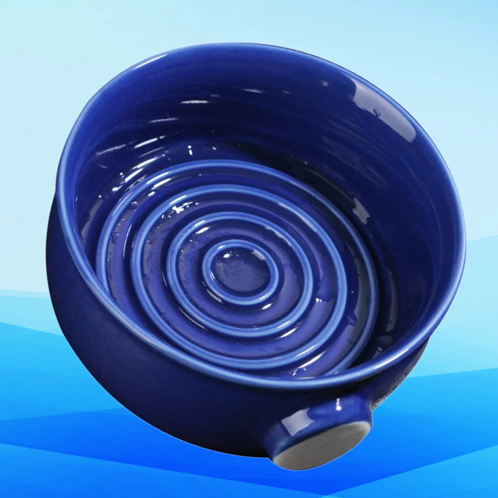 

1PC Delicate Shaving Soap Bowl Ceramic Shaving Bubble Bowl Household Shaving Cream Bowl Creative Shaving Soap Bowl for Men Use (