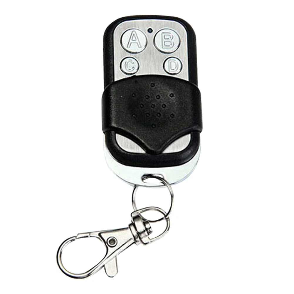 

4 Channel Cloning Duplicator Key Fob 433MHz Wireless Copy Remote Controller Metal Clone Learning Code for Car Gate Garage Door