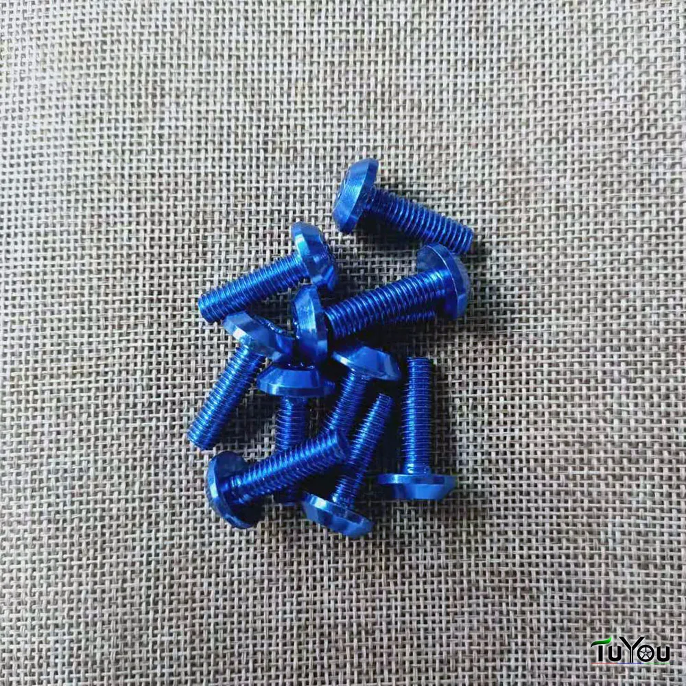 

10pcs Bolts Screw Aluminum adornment M6 x 20mm M5 x 16mm M6 x 16mm Motorcycle Red Anodised 25mm Bolts Red Screws M6 M5 Cap Head